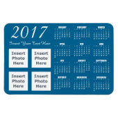 Kalender-Magnet 2017 für die benutzerdefinierte Fa Magnet (Horizontal)