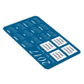 Kalender-Magnet 2017 für die benutzerdefinierte Fa Magnet (Rechte Seite)