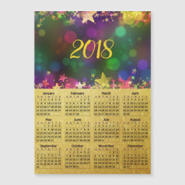 Kalender-magnetische Foto-Karte des Magnetkarte