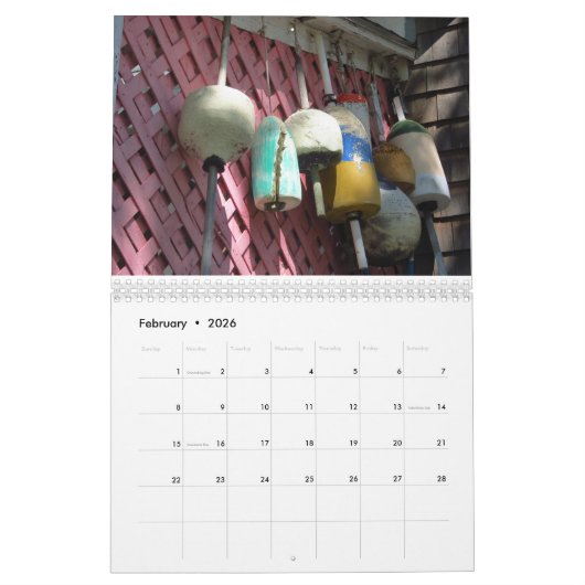 Kalender - Martha's Vineyard Hütten (Feb 2026)