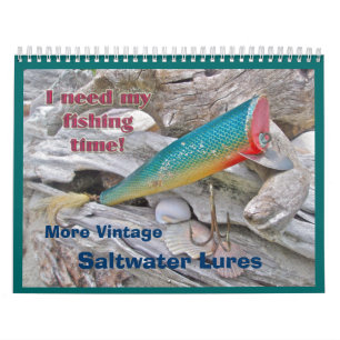 Kalender - Mehr Vintage-Salzwasser-Köder