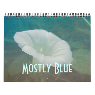 Kalender - meistens blau
