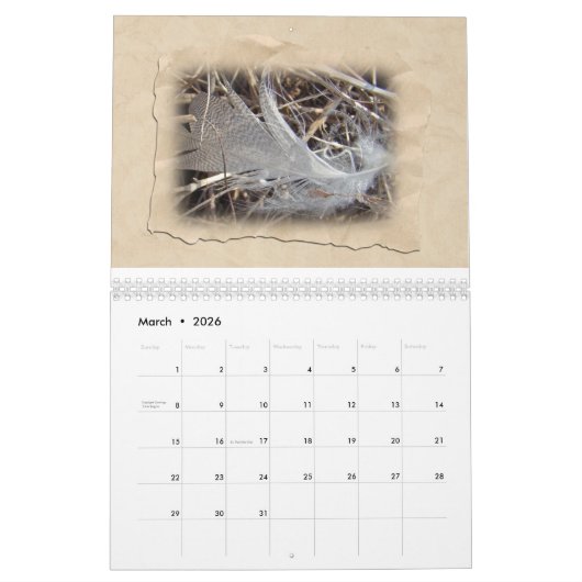 Kalender - meistens braun (Mär 2026)