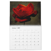 Kalender - meistens rot (Jan 2027)