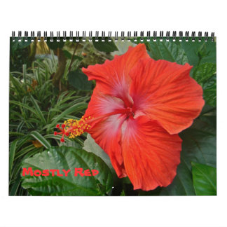 Kalender - meistens rot