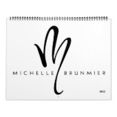 Kalender Michelle Brunmier 2012 (groß) (Titelbild)