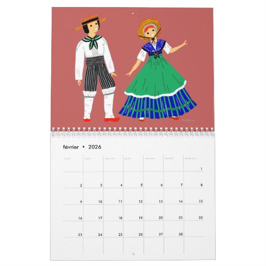 Kalender, Midi-Pyrénées, Frankreich Kalender (Feb 2026)