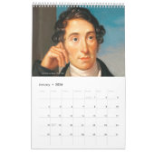 Kalender mit 12 Komponisten im traditionellen Stil (Jan 2026)