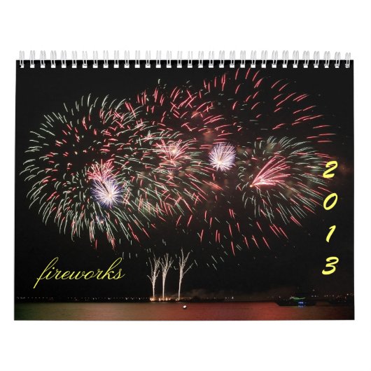 Kalender mit 2013 Feuerwerken - 3 (Titelbild)