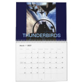 Kalender mit 2013 Flugzeugen (Mär 2027)