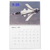 Kalender mit 2013 Flugzeugen (Feb 2027)