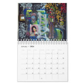 Kalender mit 2017 Graffiti (Jan 2026)