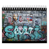 Kalender mit 2017 Graffiti (Titelbild)
