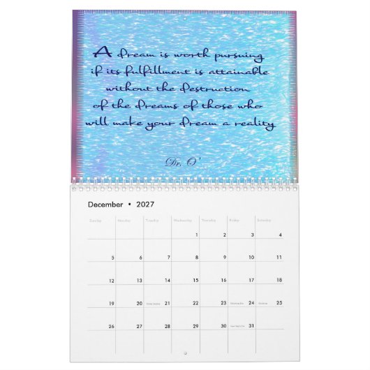Kalender mit 3qm (Dez 2027)
