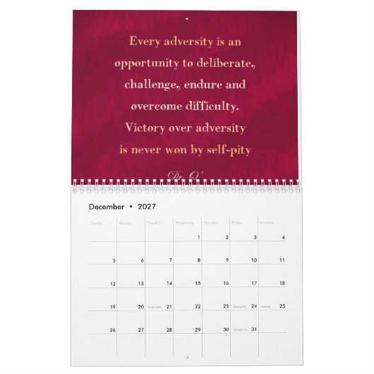 Kalender mit 3qm (Dez 2027)