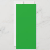 Kalender mit 4 Fotomaterial - Grüne Karte (Rückseite)