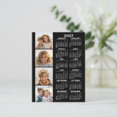 Kalender mit 4 Fotomaterial Postkarte (Stehend Vorderseite)