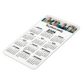 Kalender mit 4 Fotos Magnet (Linke Seite)
