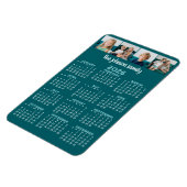 Kalender mit 4 Fotos Magnet (Linke Seite)