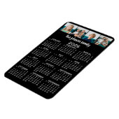 Kalender mit 4 Fotos Magnet (Linke Seite)