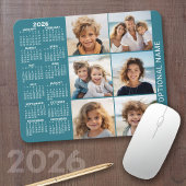 Kalender mit 6 Fotomaterial Mousepad