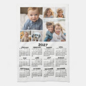 Kalender mit 6 Fotomaterial - Schwarzweiß Geschirrtuch (Vertikal)