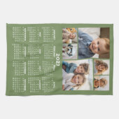 Kalender mit 6 Fotomaterial - Seite Grün Geschirrtuch (Horizontal)