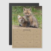 Kalender mit den Augen Magnetkarte (Vorne/Hinten)