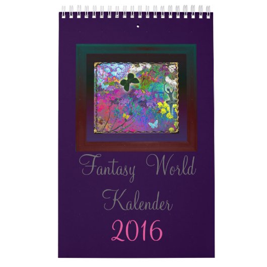 Kalender mit Elfen (Titelbild)