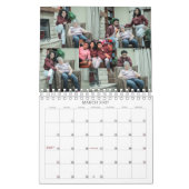 Kalender mit familiärem Thema (Mär 2027)