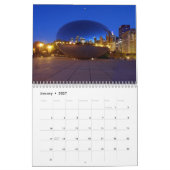 Kalender mit Feiertagen - Weltstädte (Jan 2027)