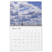 Kalender mit Feiertagen - Wolken (Feb 2027)