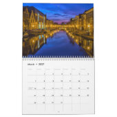 Kalender mit Ferien - Städte der Welt (Mär 2027)