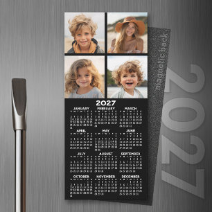 Kalender mit Foto Collage Kühlschrankmagnet Magnetkarte