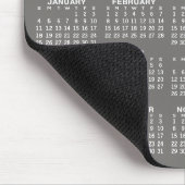 Kalender mit Foto - Vertikale Jahresansicht Mousepad (Ecke)