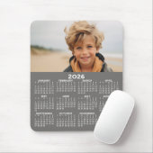 Kalender mit Foto - Vertikale Jahresansicht Mousepad (Mit Mouse)