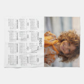 Kalender mit Foto Volljährig anzeigen Moderne Mini Geschirrtuch (Horizontal)