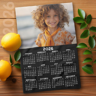 Kalender mit Foto Volljährig anzeigen Moderne Mini Geschirrtuch