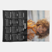 Kalender mit Foto Volljährig anzeigen Moderne Mini Geschirrtuch (Horizontal)
