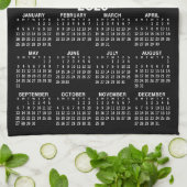 Kalender mit Foto Volljährig anzeigen Moderne Mini Geschirrtuch (Gefaltet)
