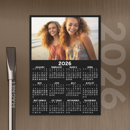 Kalender mit Foto Volljährig anzeigen Moderne Mini Magnetkarte
