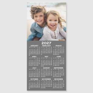 Kalender mit Foto Volljährig anzeigen Moderne Mini Magnetkarte