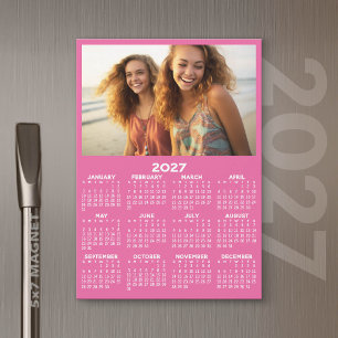 Kalender mit Foto - Volljährige Magnetkarte