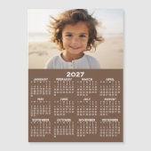 Kalender mit Foto - Volljährige Magnetkarte (Vorderseite)