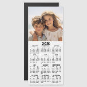 Kalender mit FotoCollage Magnetkarte (Vorne/Hinten)