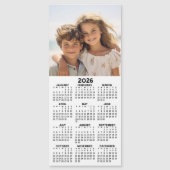 Kalender mit FotoCollage Magnetkarte (Vorderseite)