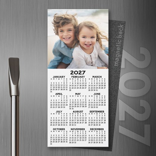 Kalender mit FotoCollage Magnetkarte
