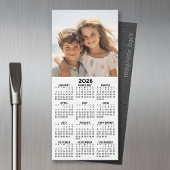 Kalender mit FotoCollage Magnetkarte