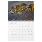 Kalender mit gemalten Bildern (Feb 2027)