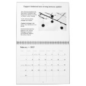 Kalender mit hilfreichen Spitzen und Saisonbildern (Feb 2027)